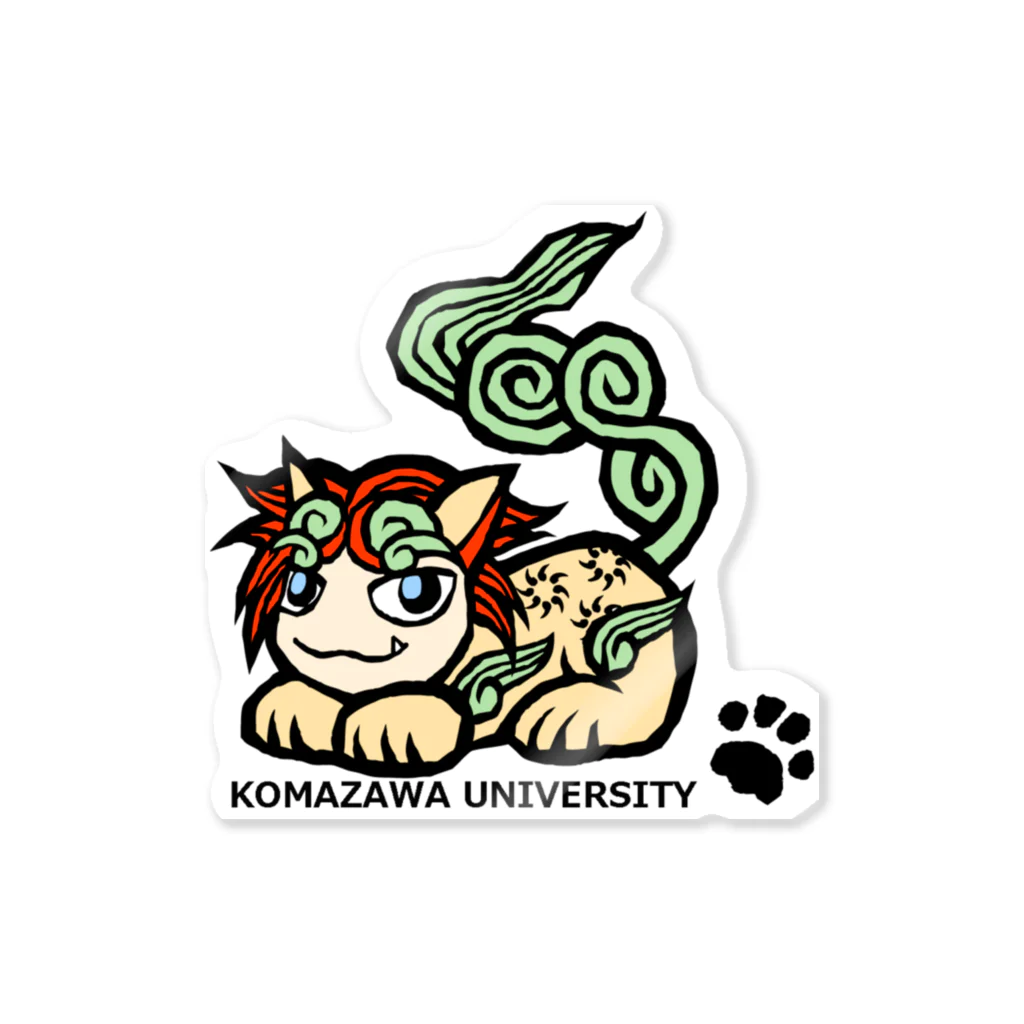 KU-SUPPORTの獅子くん Sticker