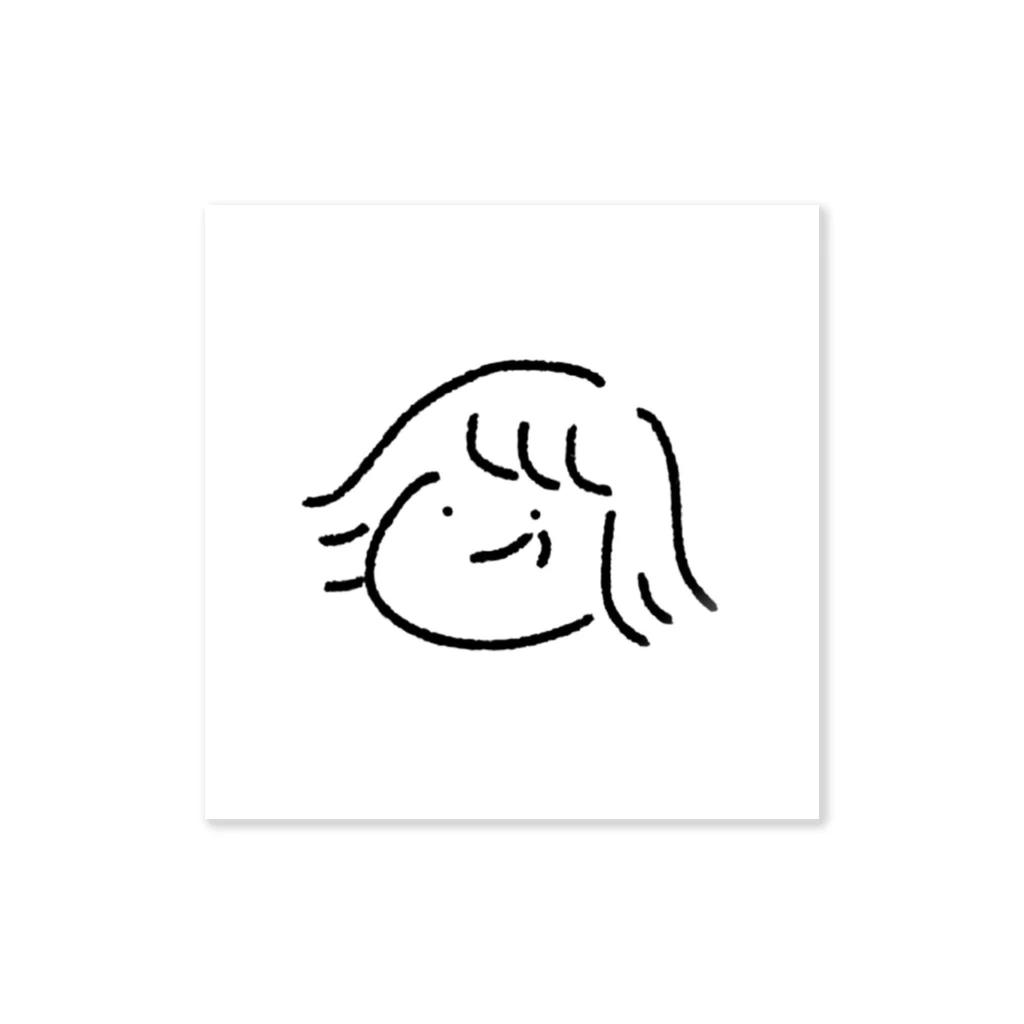 城のたくらむ女の子 Sticker