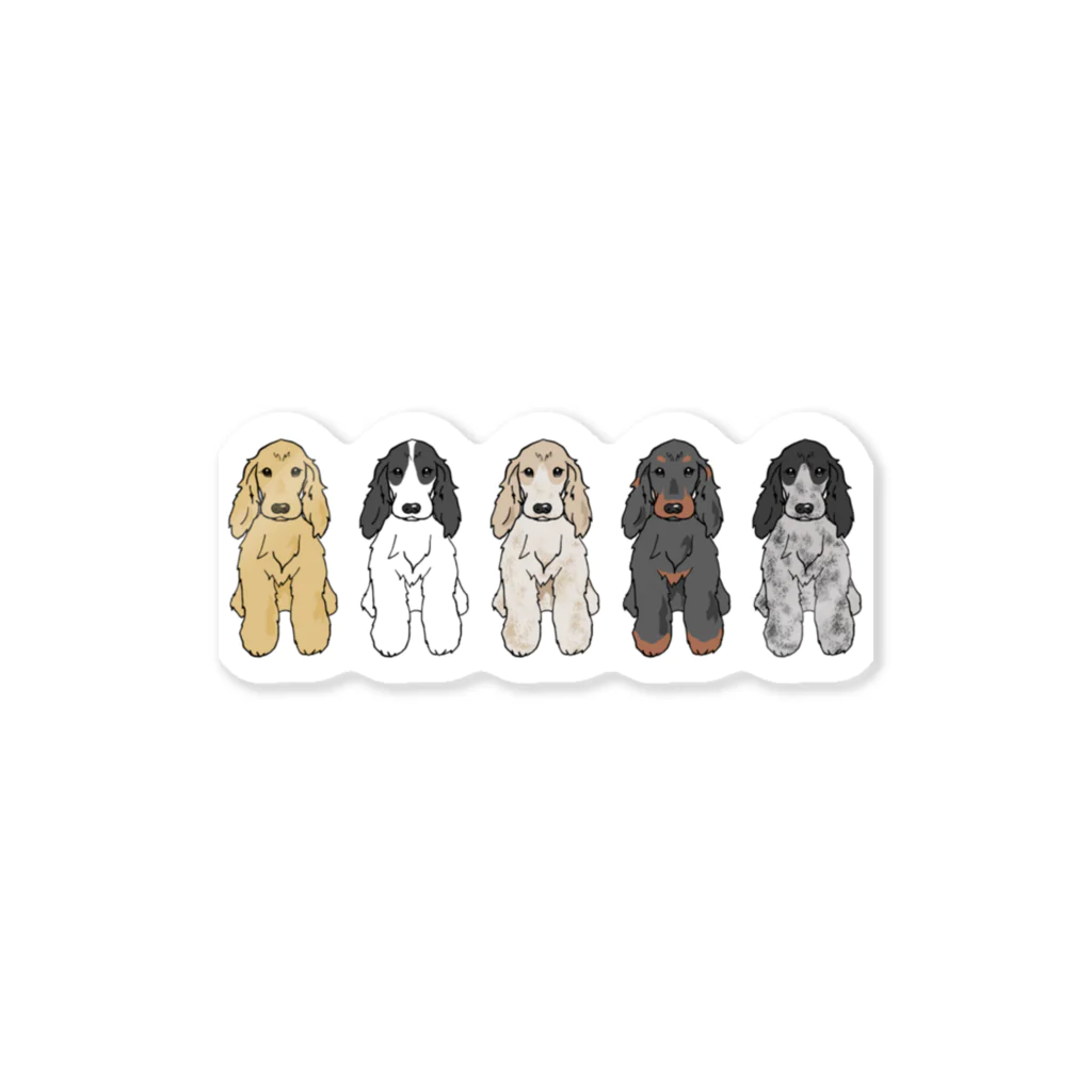 Saori  BTのLe Chien TRONC Sticker