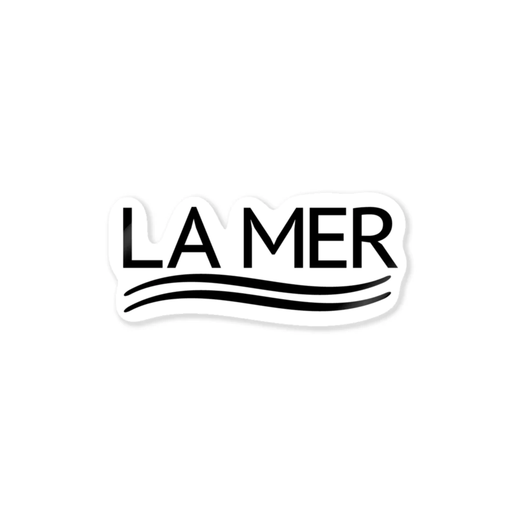 MANZiiiのLA MER ステッカー