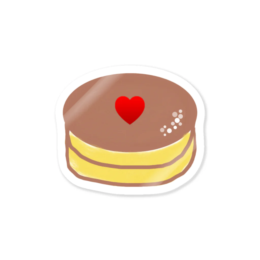 ＆Heartのホットケーキ＆Heart Sticker