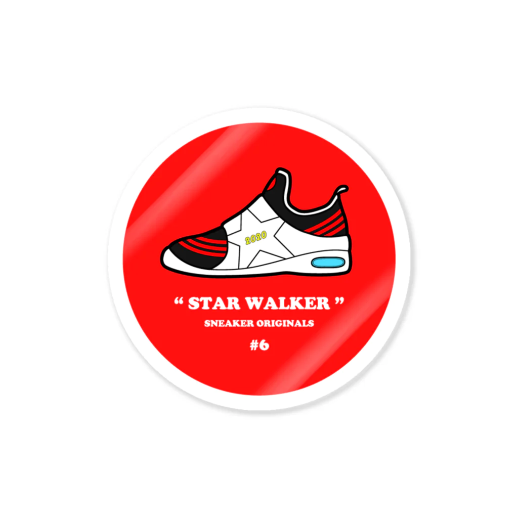 STUDIO FREEのSNEAKER ORIGINALS#6 STAR WALKER ステッカー