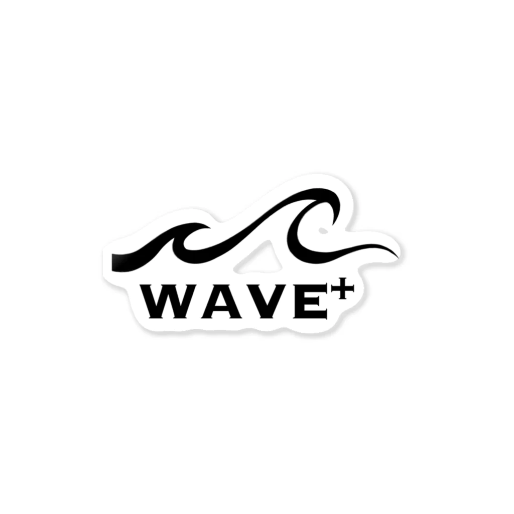 WAVE plusのステッカー Sticker