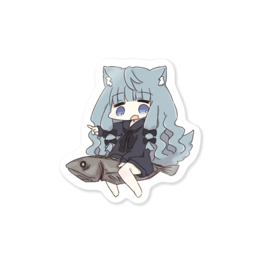 めば絵しょっぷのにぼしの日 Sticker