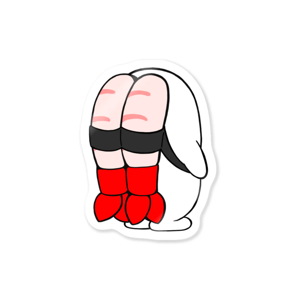 えびのおすしやさんの甘エビおすし Sticker