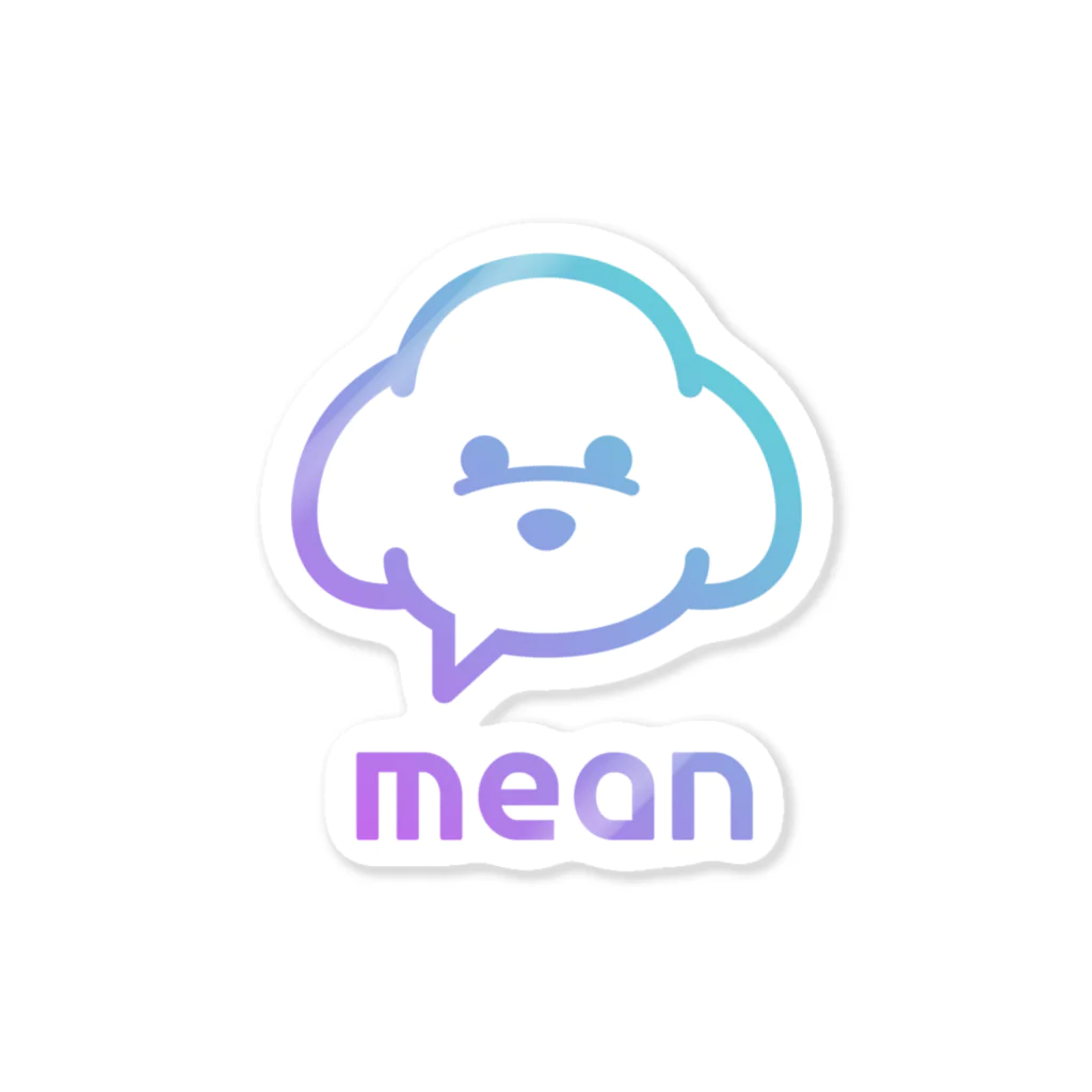 meanのmean_k Sticker