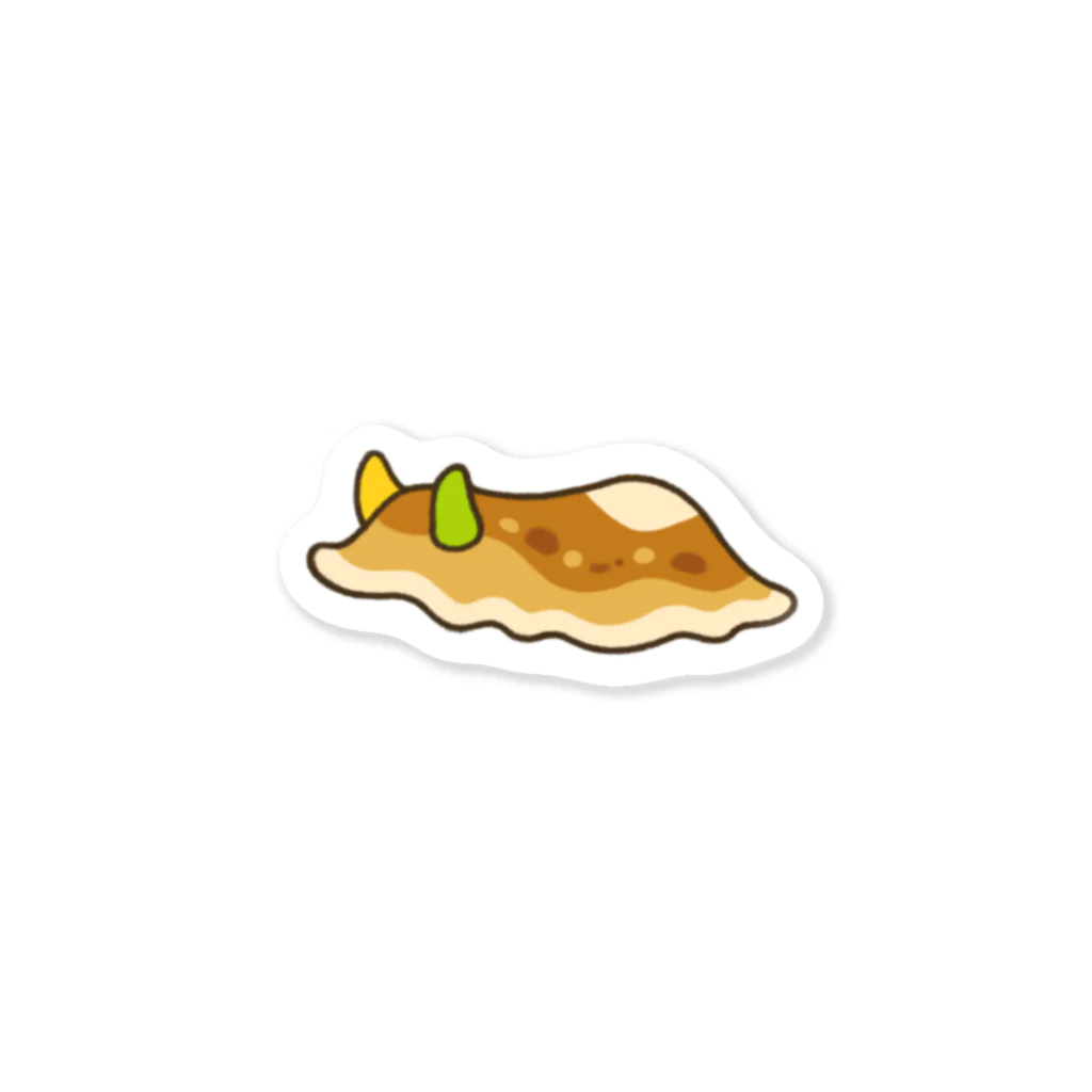 休日堂のホットケーキウミウシ Sticker