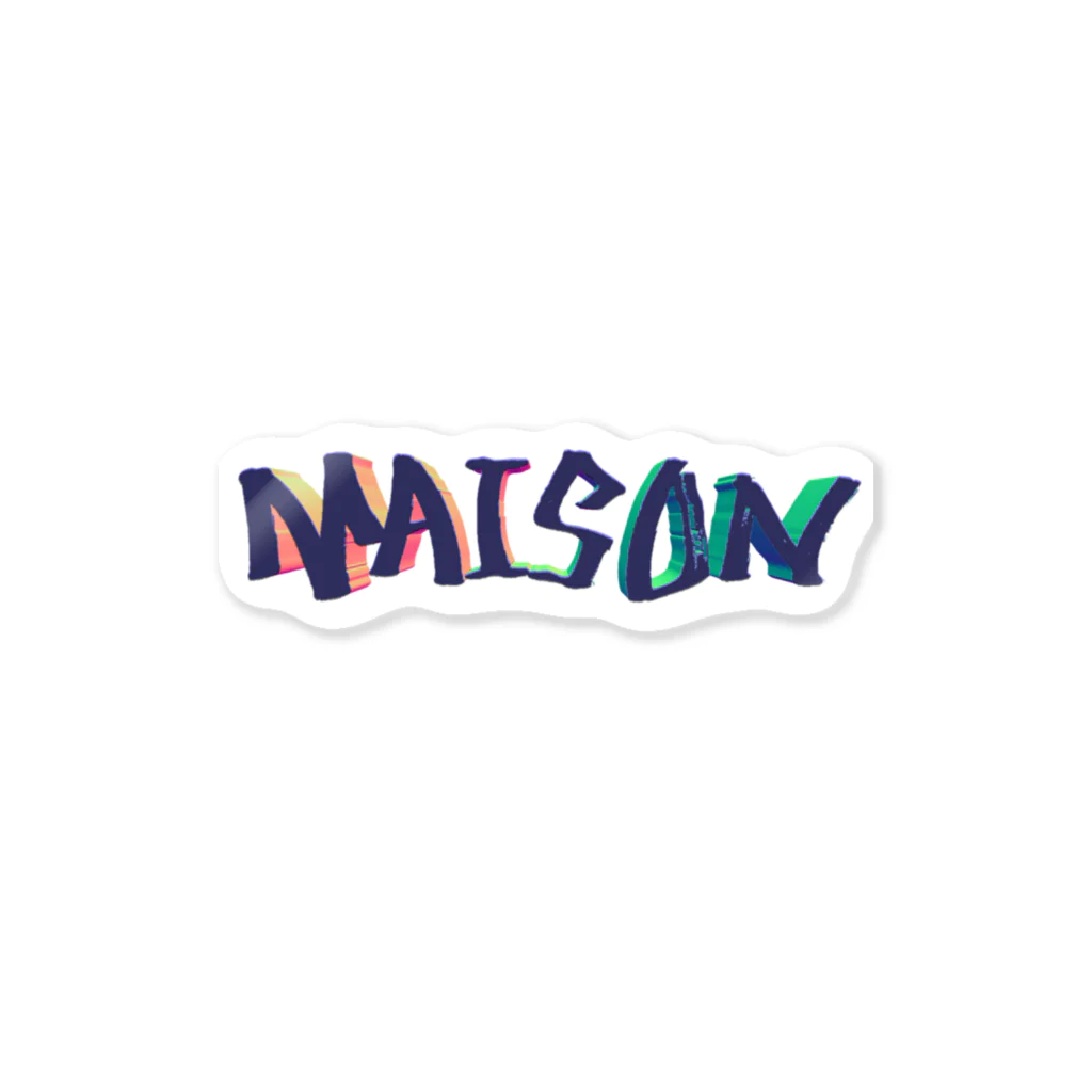 メゾンパラボラのmaison3D ステッカー Sticker