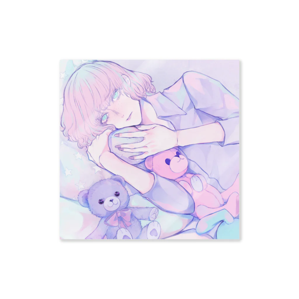 Boy&boyのteddy nora ステッカー