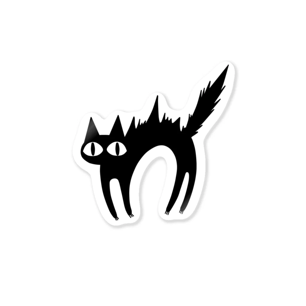 atoraのさかだちねこ Sticker