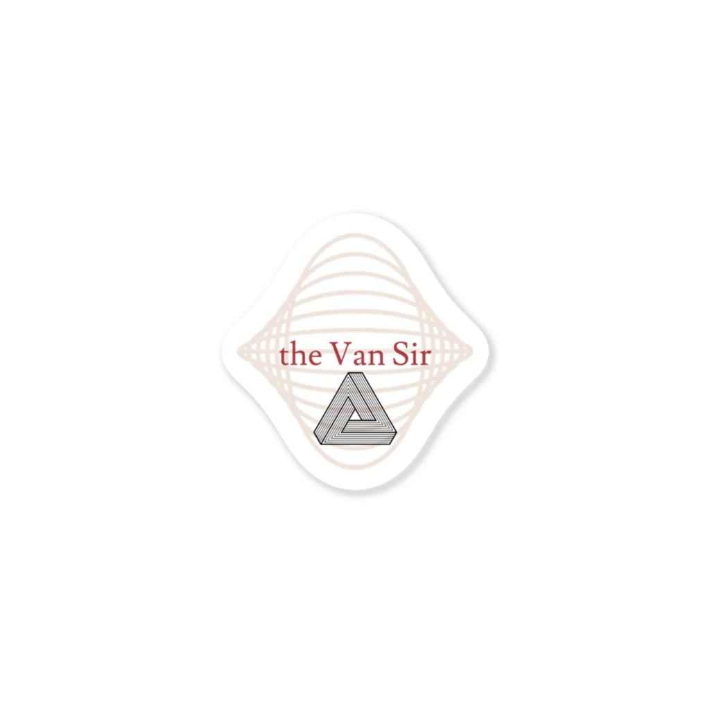 The Van SirのVan Sirロゴ ステッカー