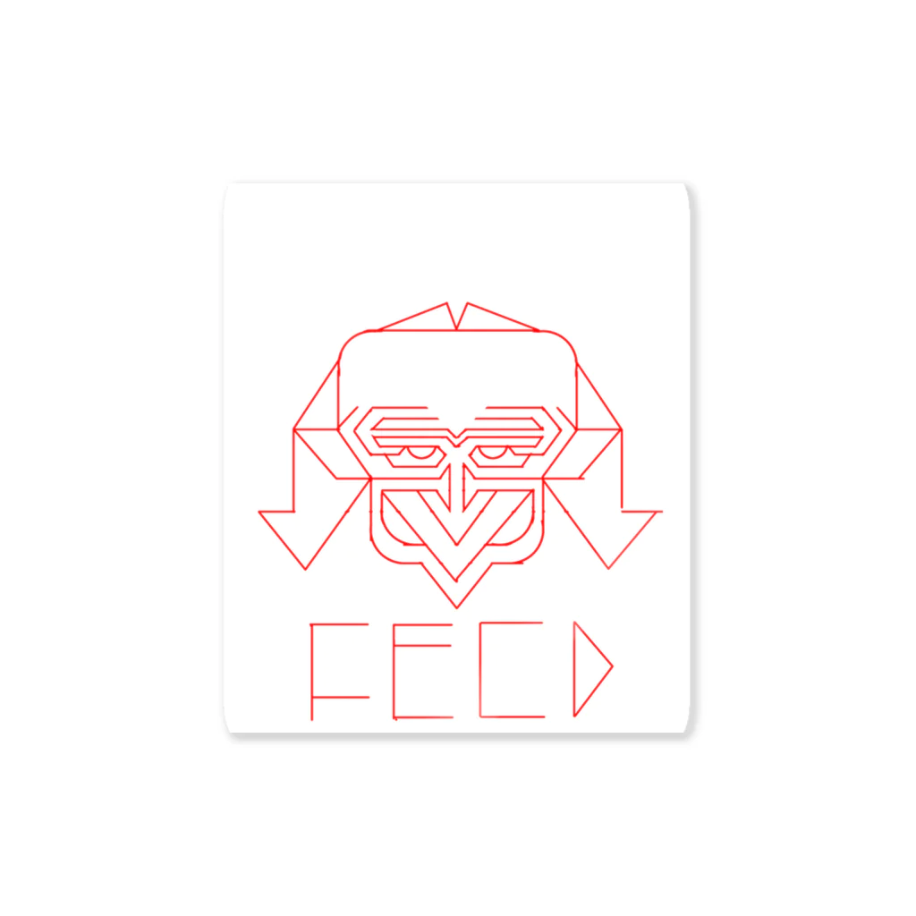 ぴょんテクショップのFECD by ss ステッカー