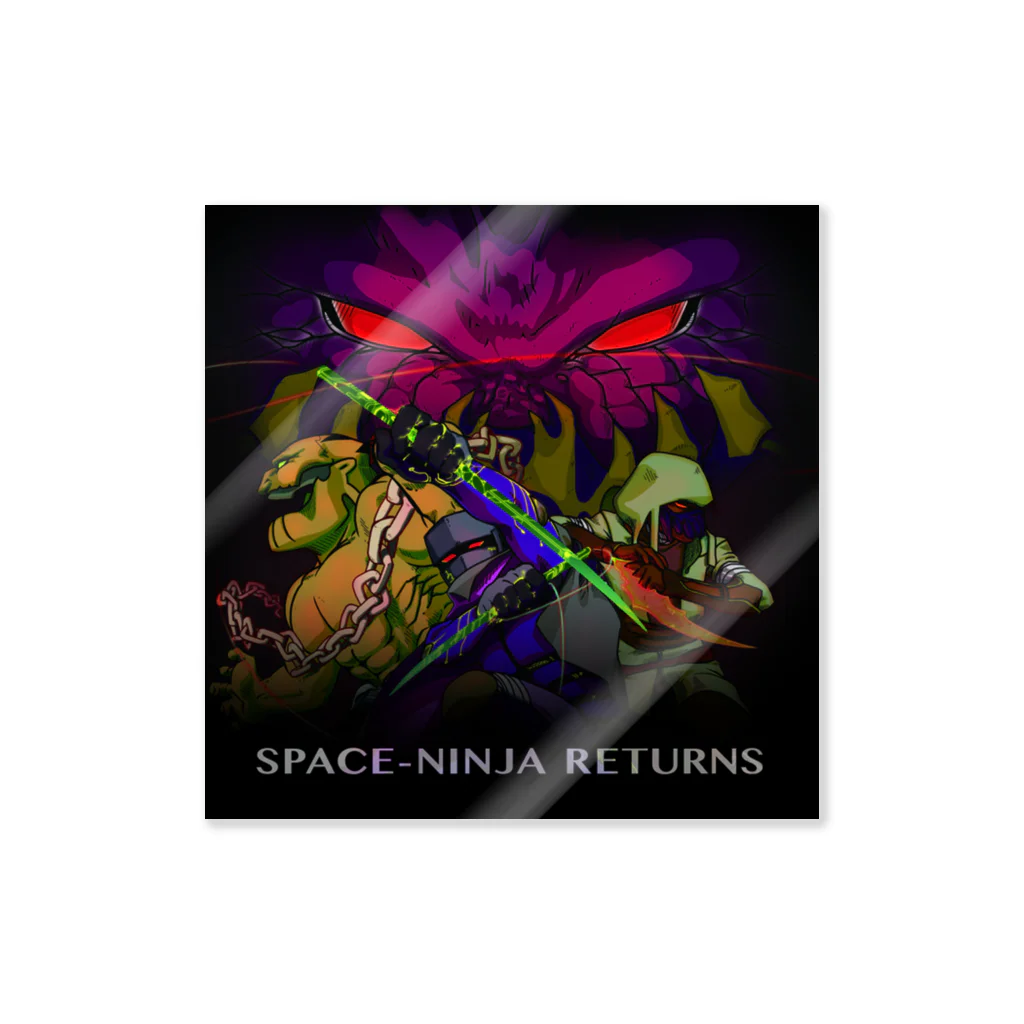 SPACE-NINJAのSPACE-NINJA RETURNS Sticker