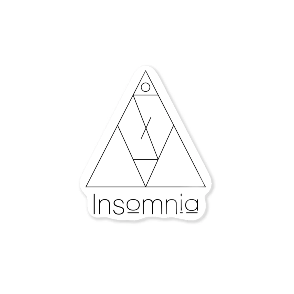 Insomnia...のInsomnia ロゴ ステッカー