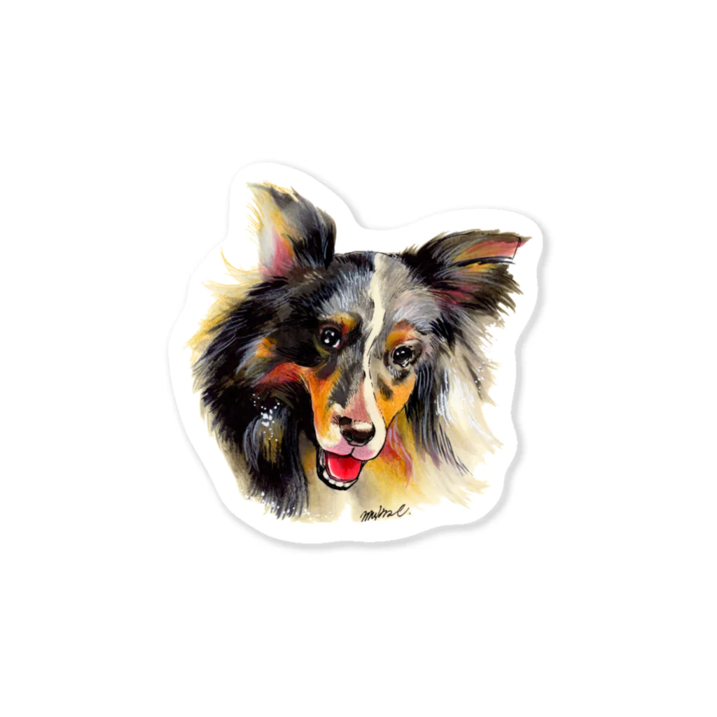 Ooazamukae stationeryのdog Sticker