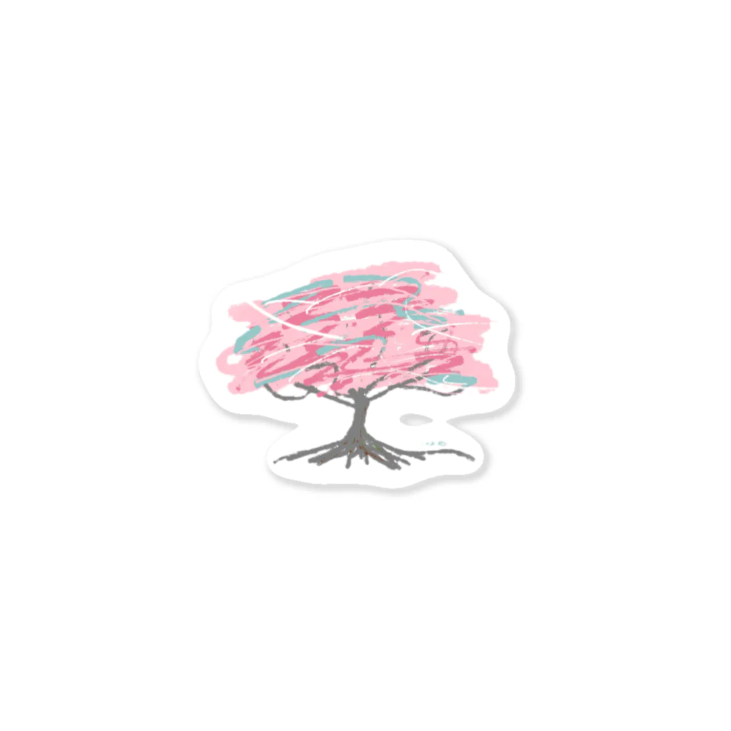 weak peakの桜とサヨナラ Sticker