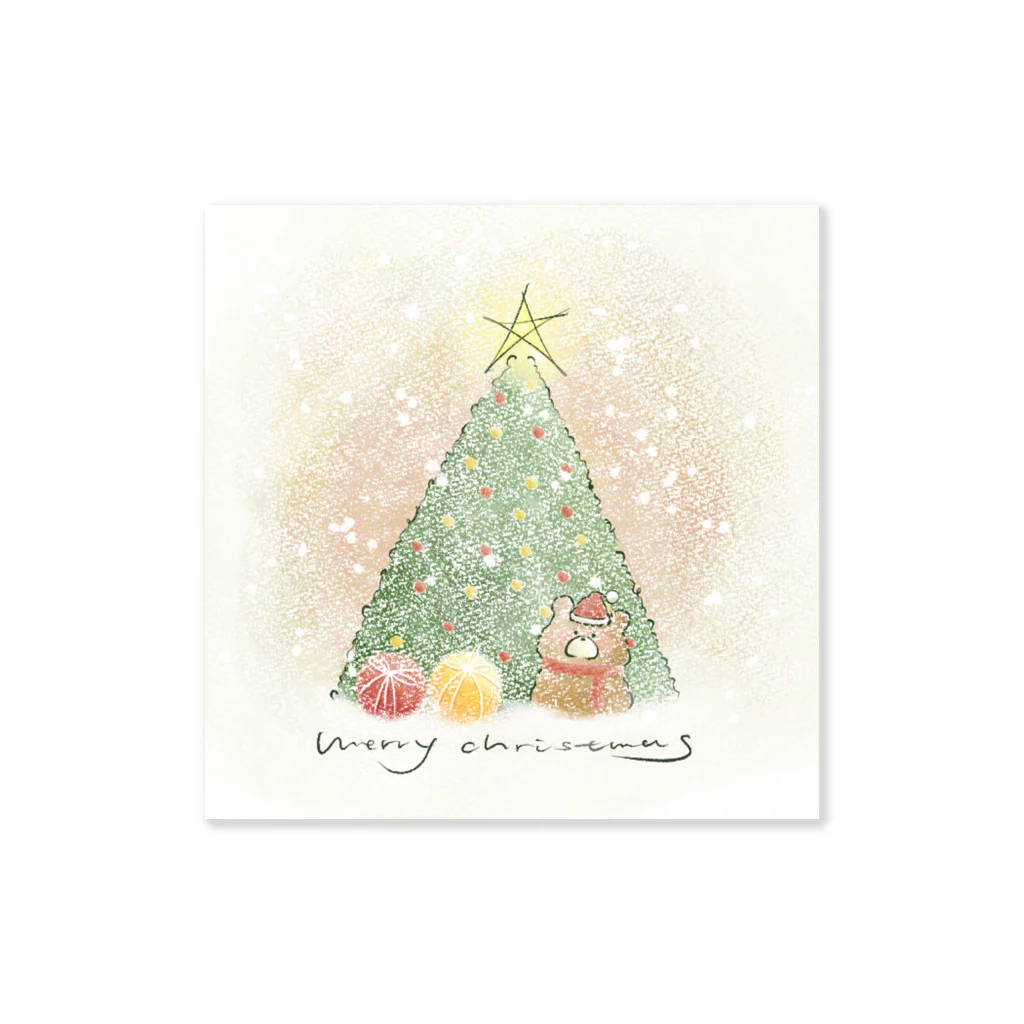 ふきだしのメリークリスマス24 Sticker