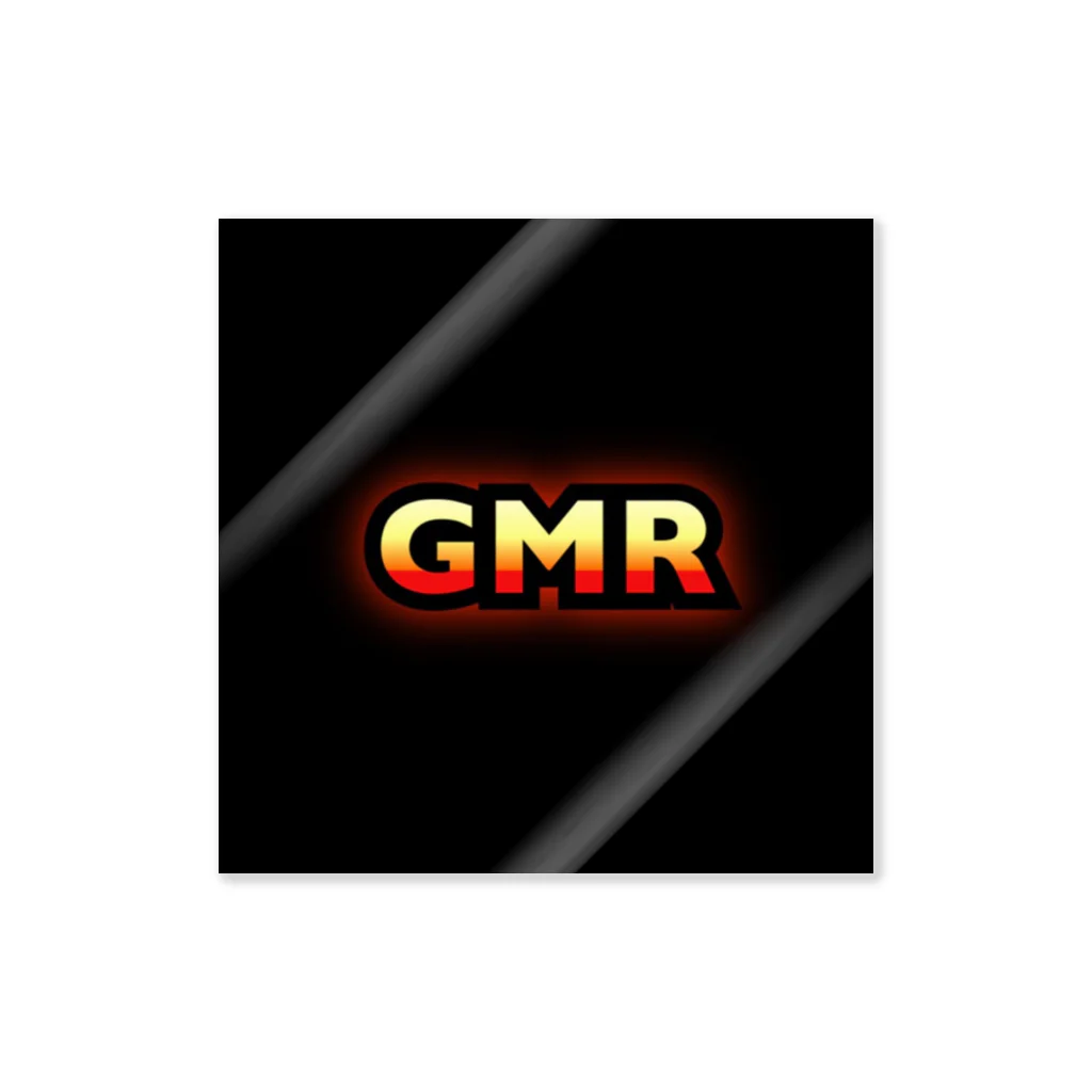 ガメらのグッズ屋さんのGMRステッカー Sticker