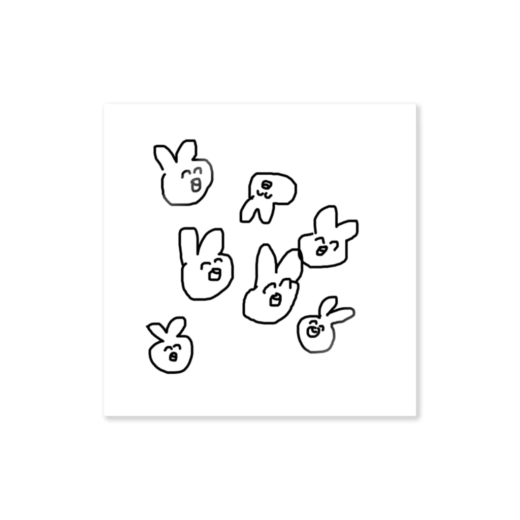 uuoooのうさぎ Sticker