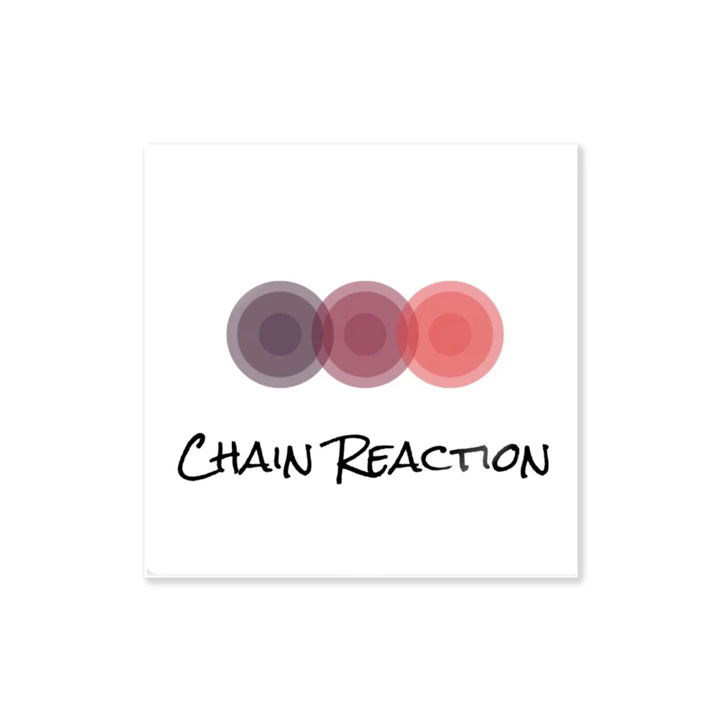 achuoのChainReaction(化学反応) ステッカー