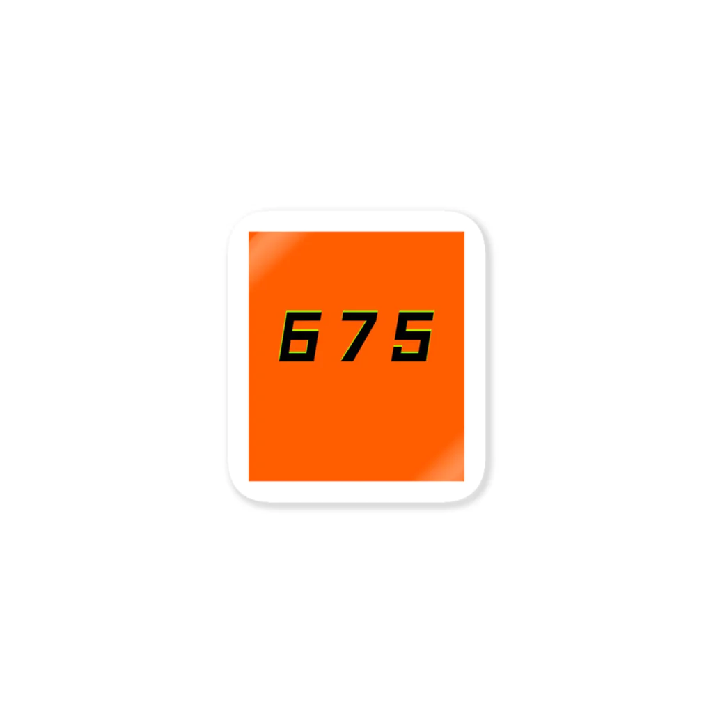 675の675 местный    Sticker