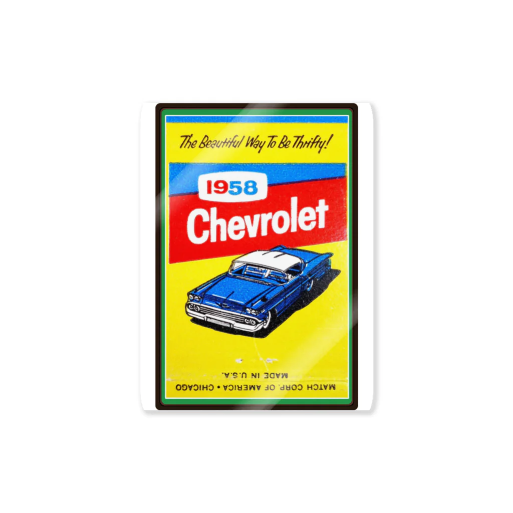 ★Rusteez★ by shop cocopariの1958 Chevrolet ステッカー