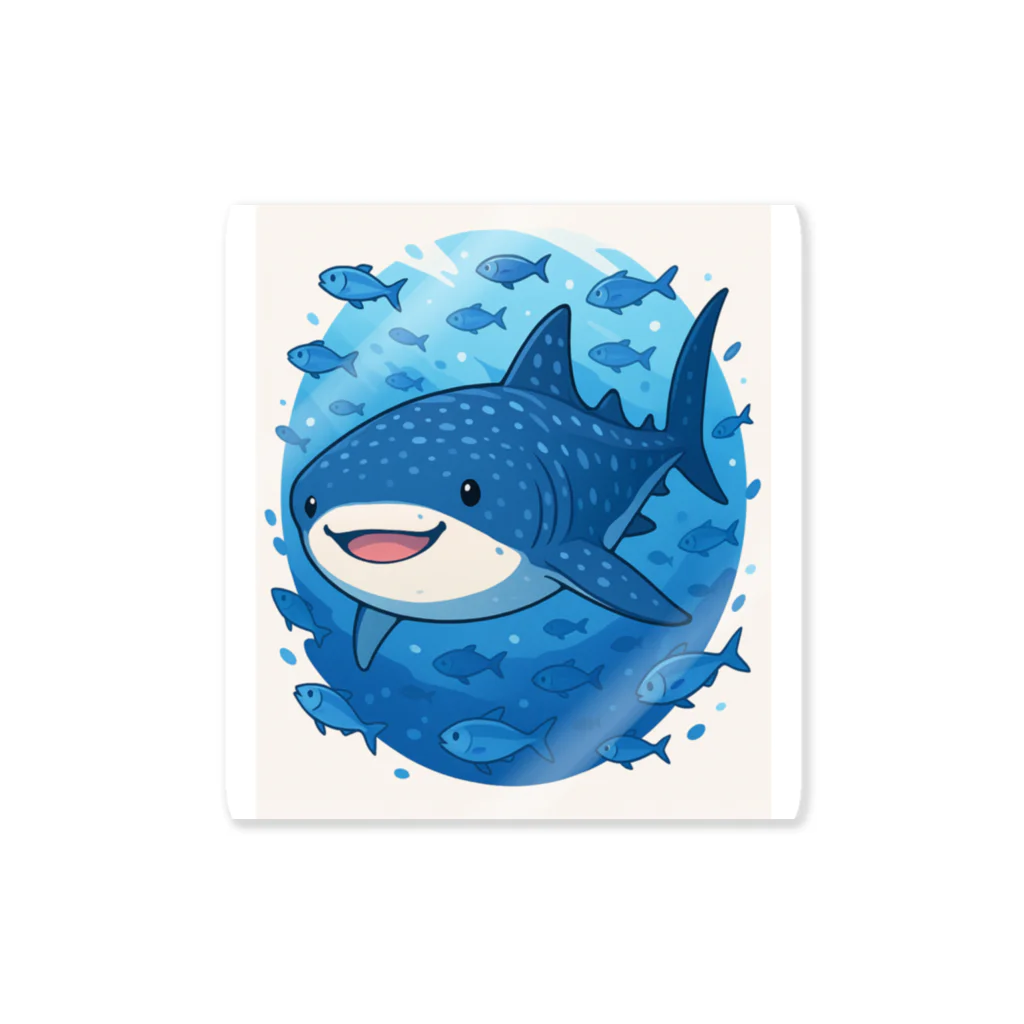 UMI no Palette（ウミのパレット）のジンベイ・スプラッシュ  Sticker