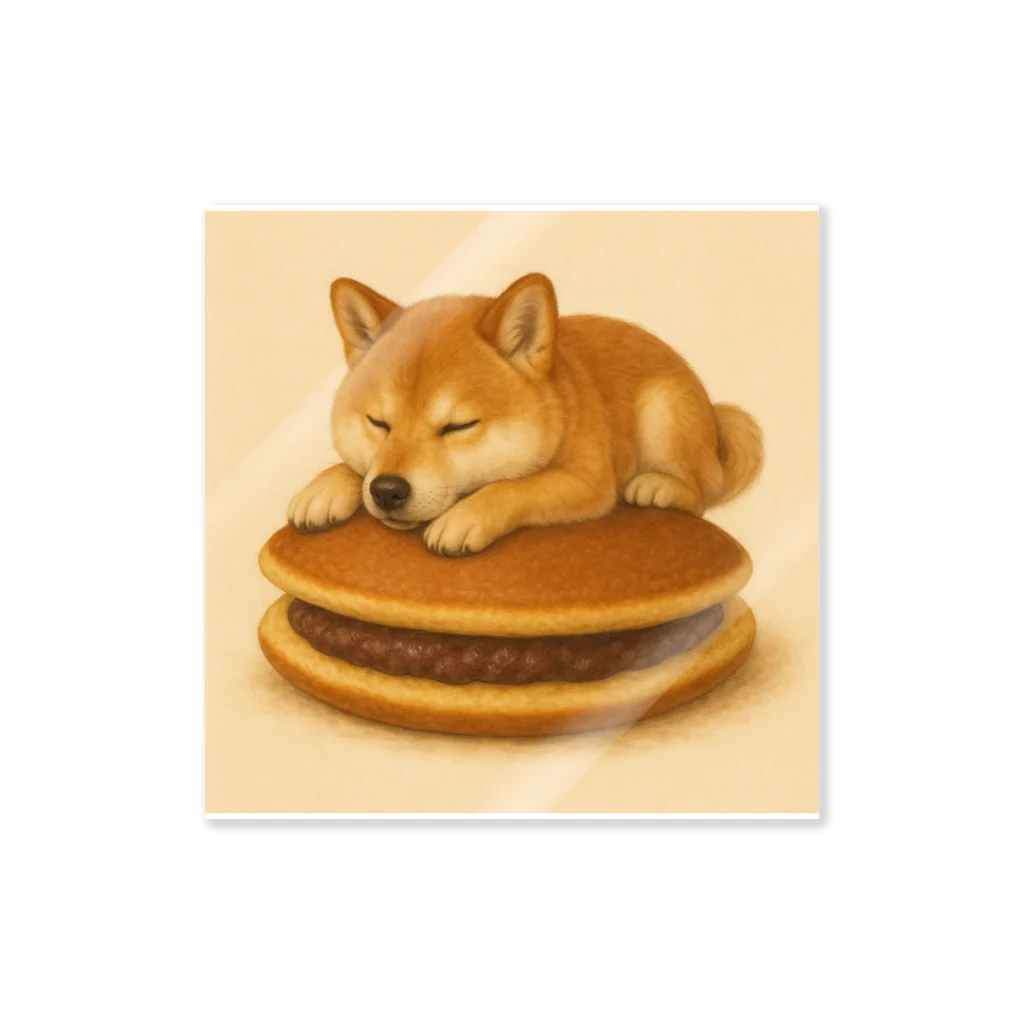 Mofumofu design のしばどらスリープ Sticker