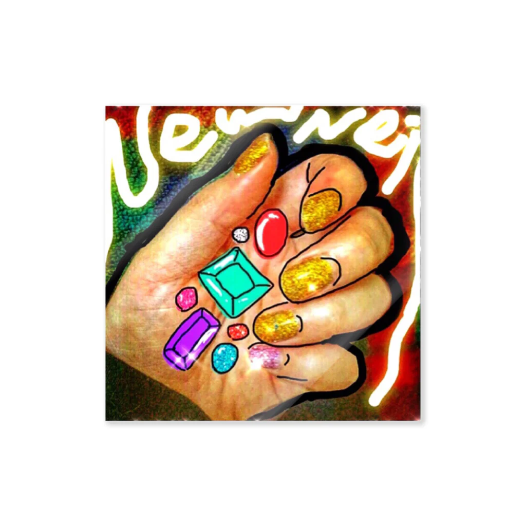 1223annaのnew nail💅🏼✨ Sticker