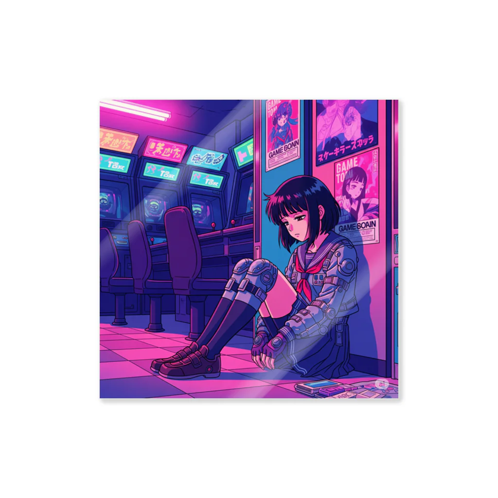 平成浪漫百貨の8bit to Future5 Sticker