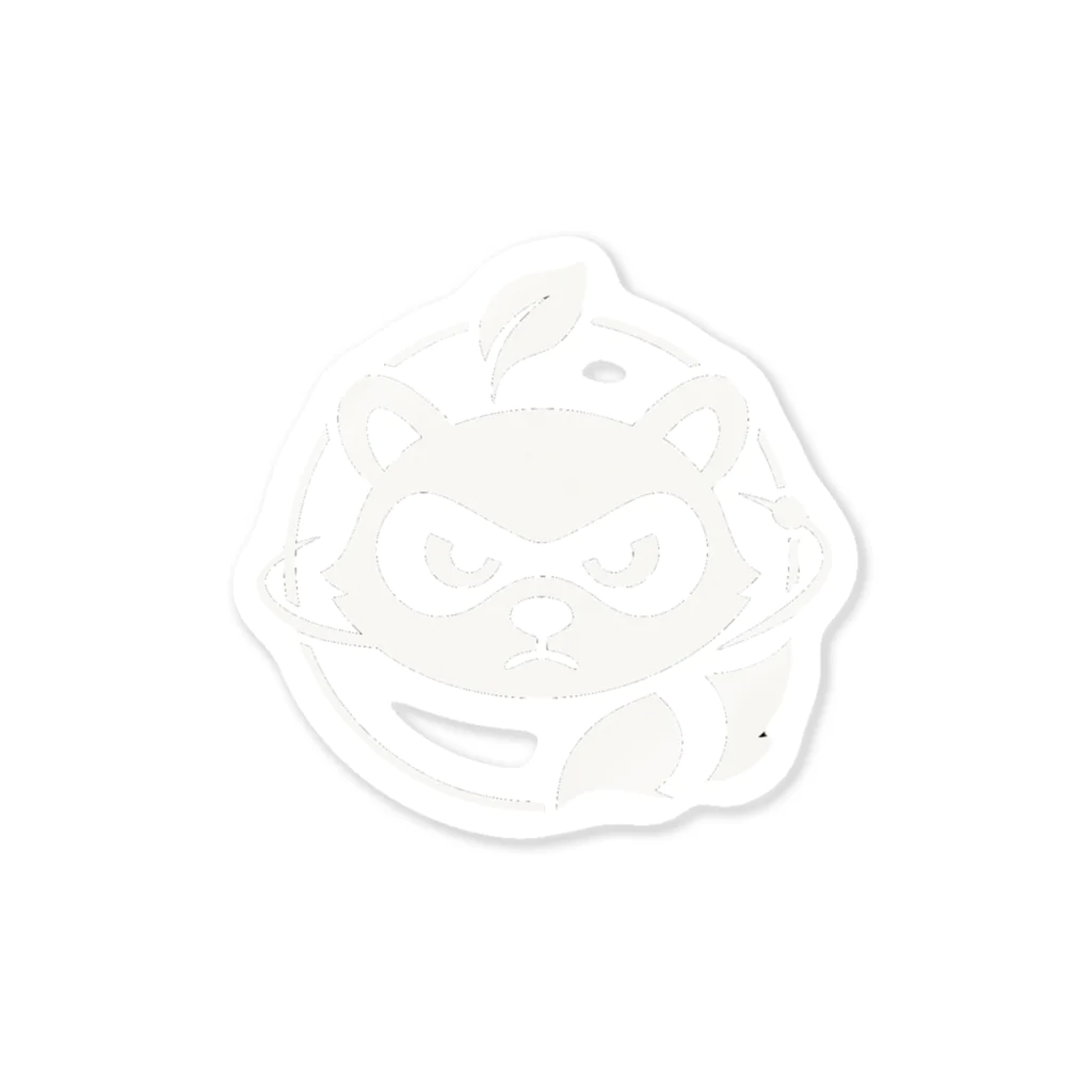 たぬきのエンブレム Sticker
