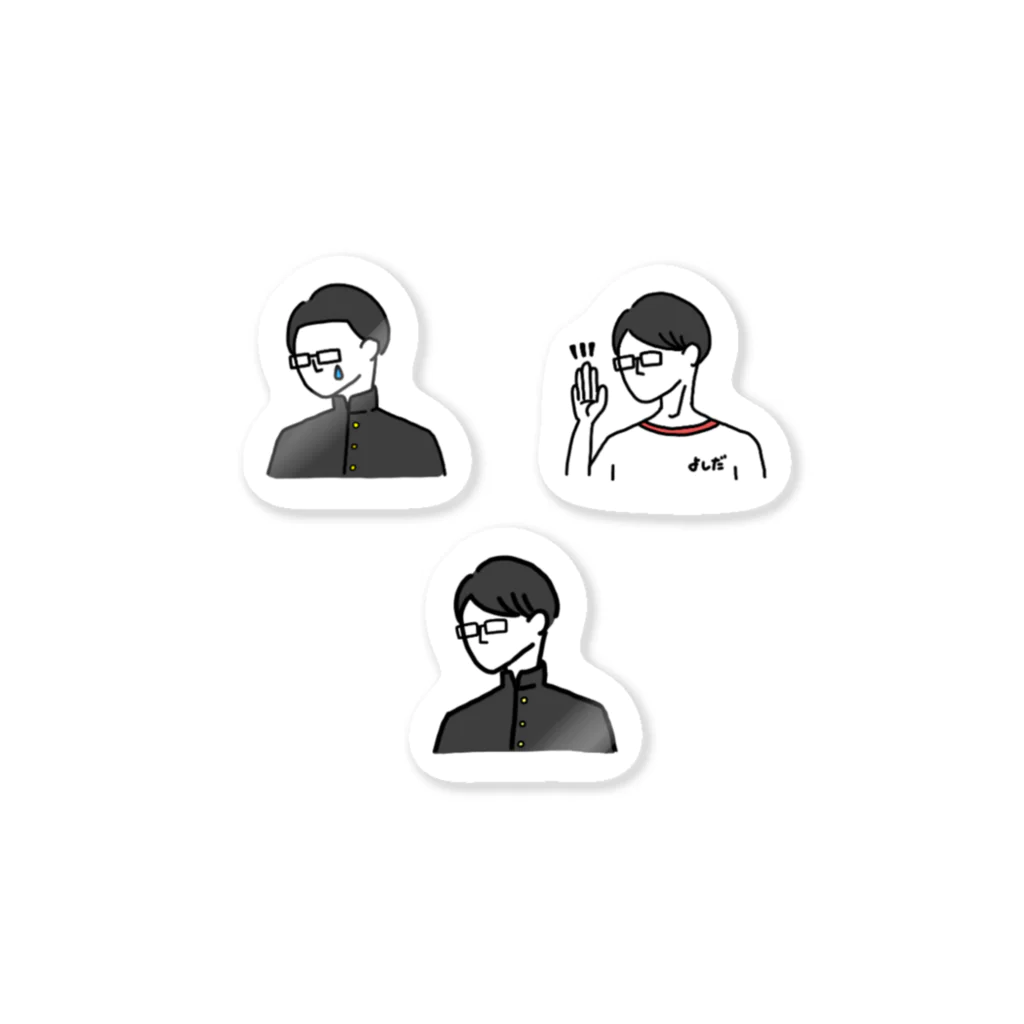 さまうたみの生徒会長たち Sticker