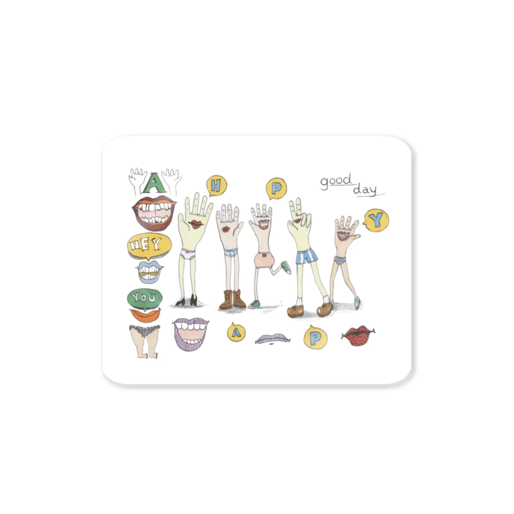 【Yuwiiの店】ゆぅぅぃーのHAND Sticker