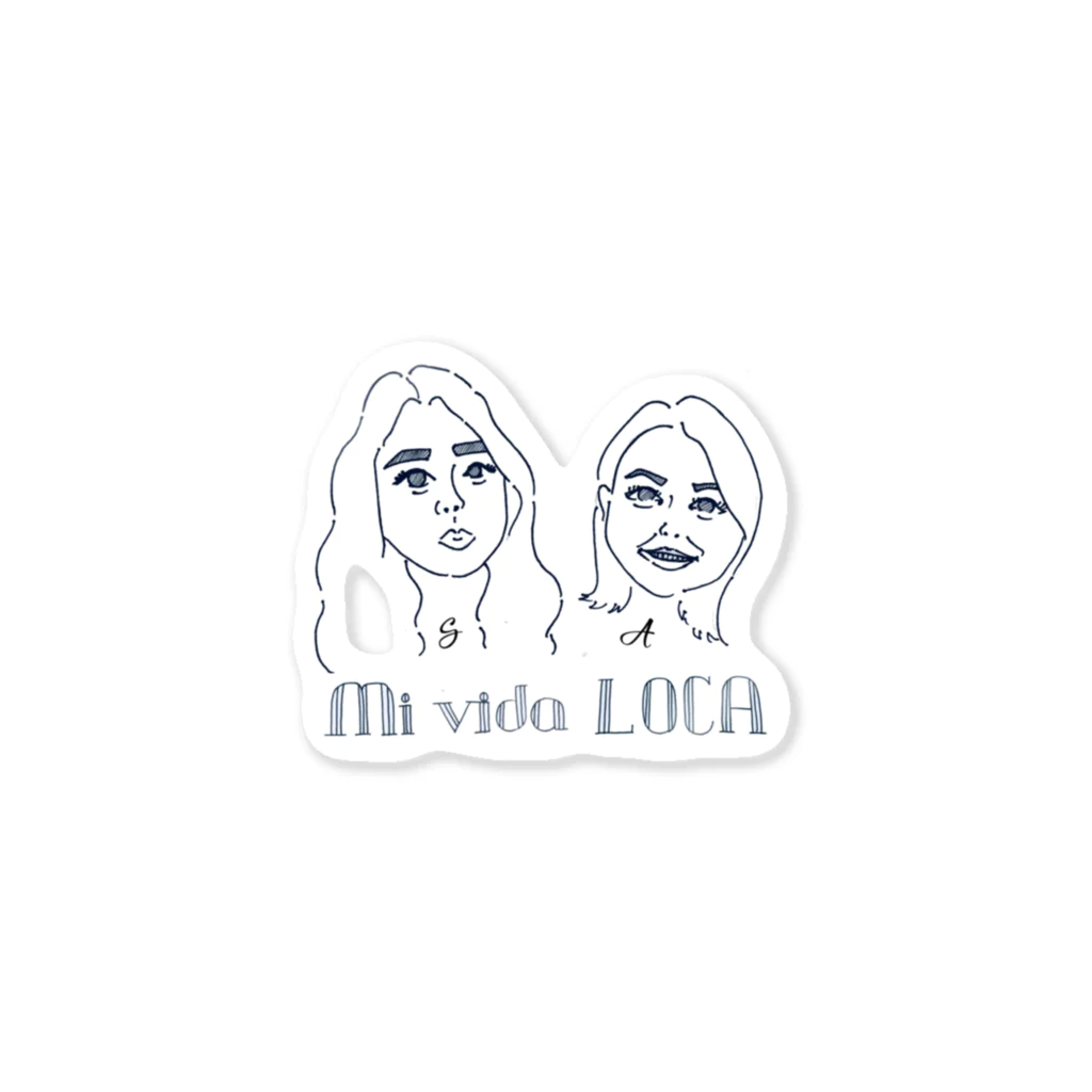 mihobabyのMi vida LOCA‼︎ Sticker