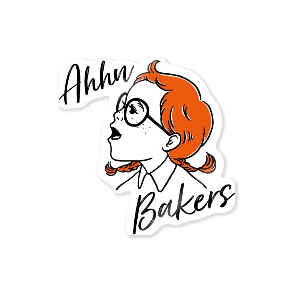 Ahhn BakersのAhhn Bakers Sticker