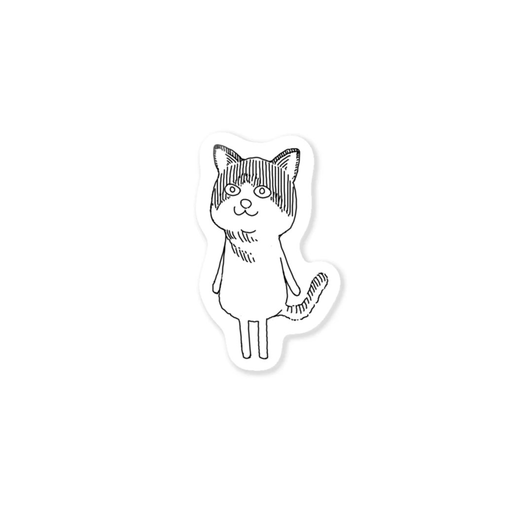 秋野ひらめの猫。 Sticker