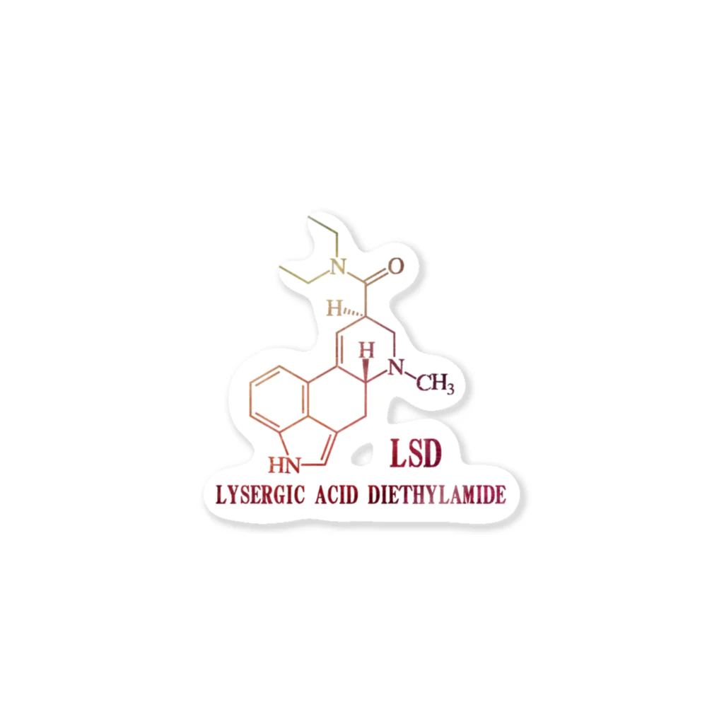 有限会社　√65の【LSD】 ステッカー