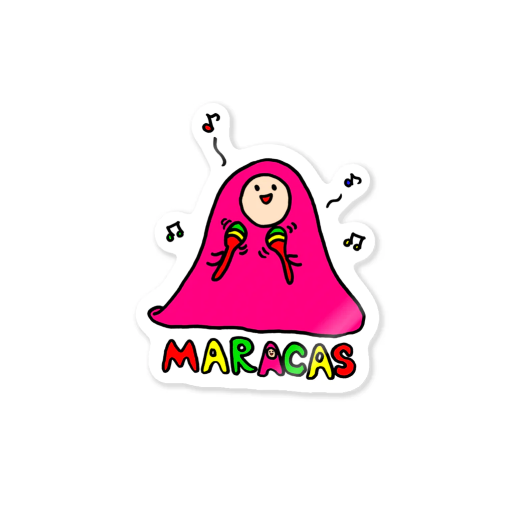 フトンナメクジのマラカス - MARACAS ステッカー