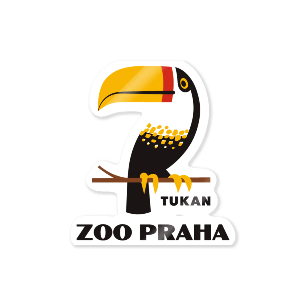 Bunny Robber GRPCのTUKAN_ZOO PRAHA Sticker