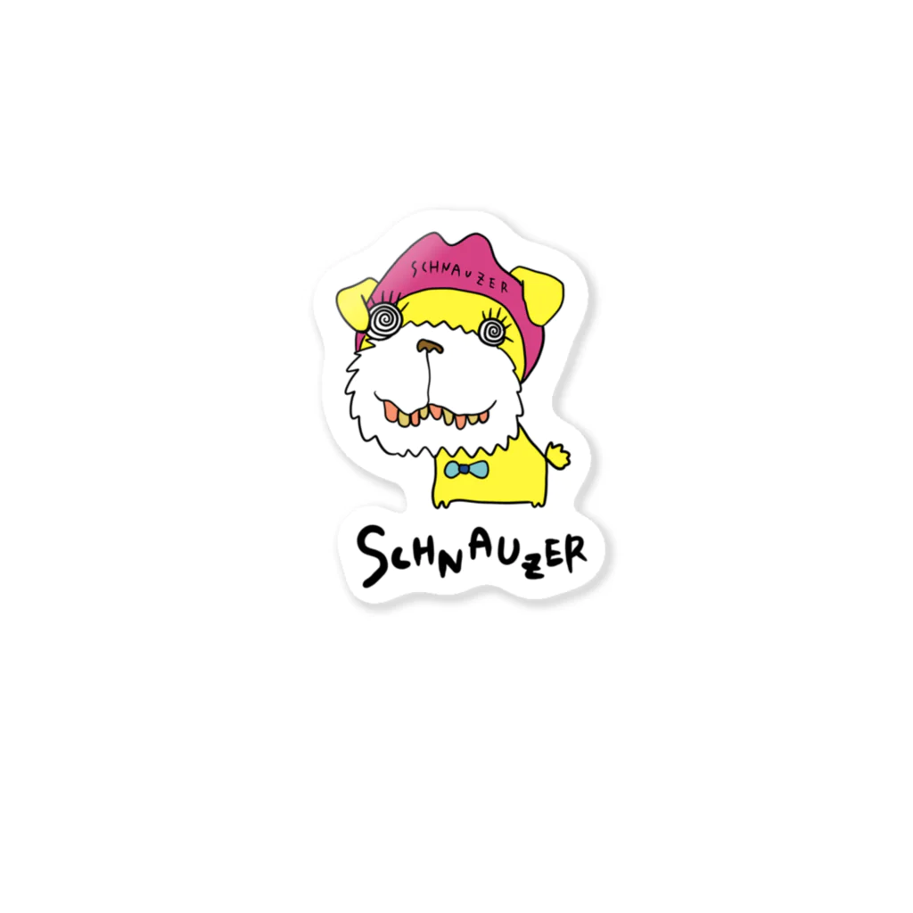 Schnauzer のSchnauzer ステッカー