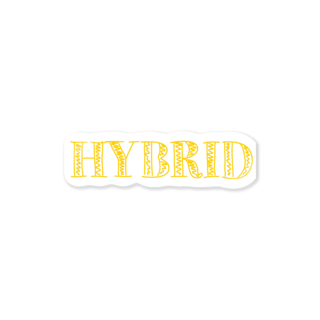 PMショップのHYBRID系 ステッカー