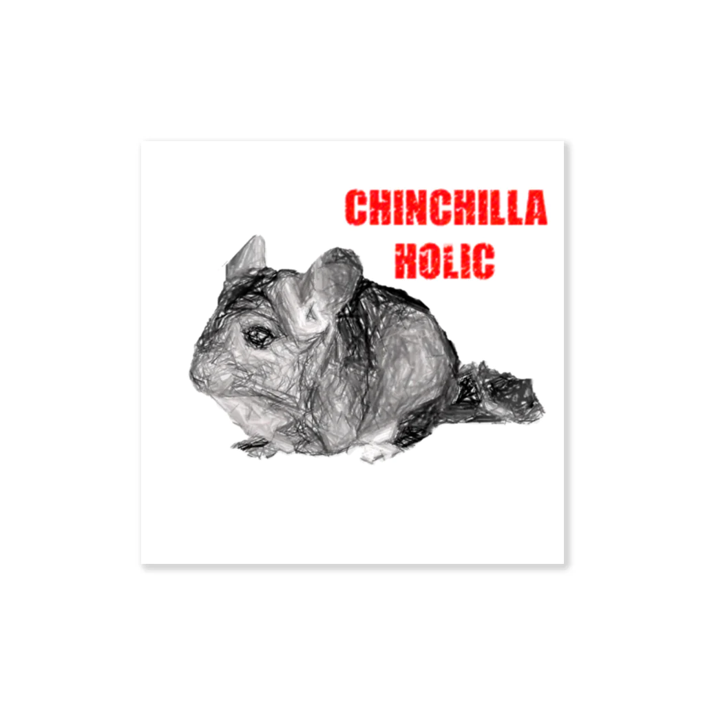 OMC1029のCHINCHILLA HOLIC ステッカー