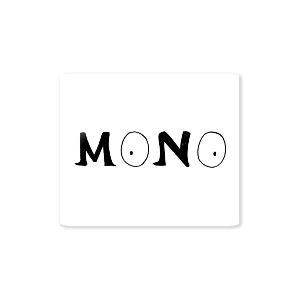 りすけのMONO(ロゴ) ステッカー