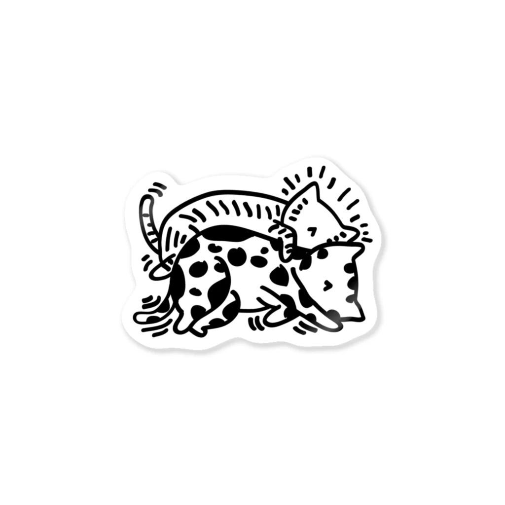 necoichiのBoring Cats2 Sticker