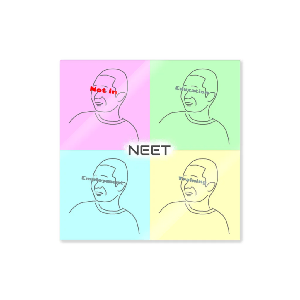 KU02のNEET Sticker