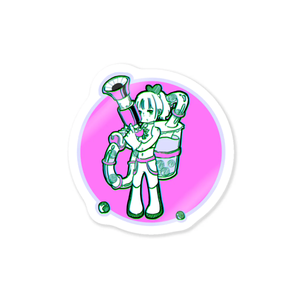 nnのタピオカバスターズ末っ子 Sticker