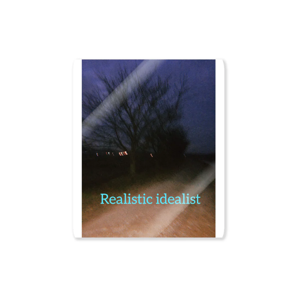 ジャンルカのRealistic idealist Sticker