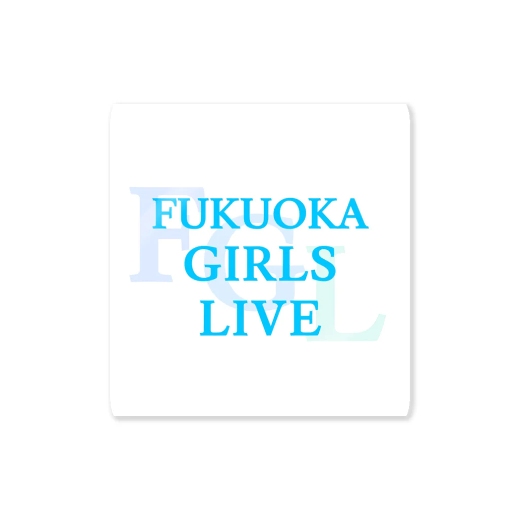 FUKUOKA GIRLS LIVE【公式】のFUKUOKA GIRLS LIVE ステッカー