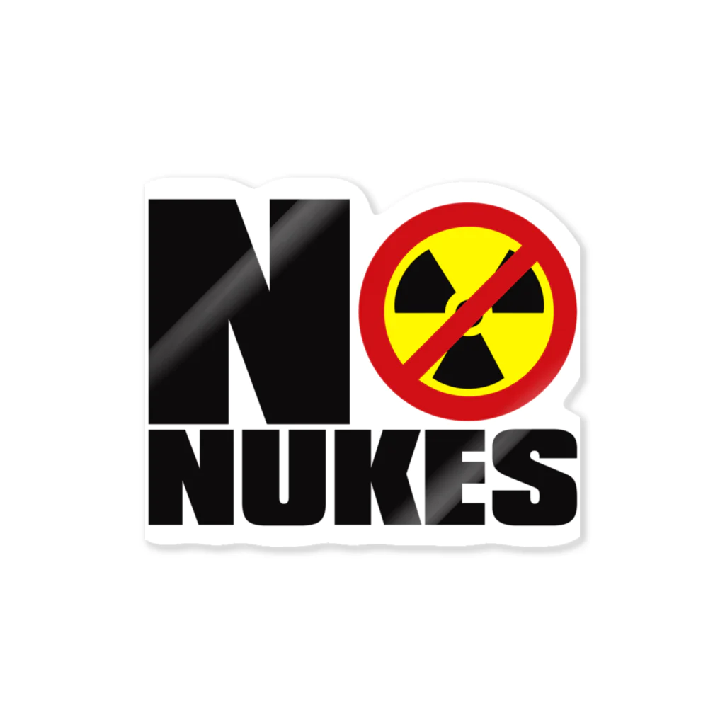 AURA_HYSTERICAのNO_NUKES Sticker