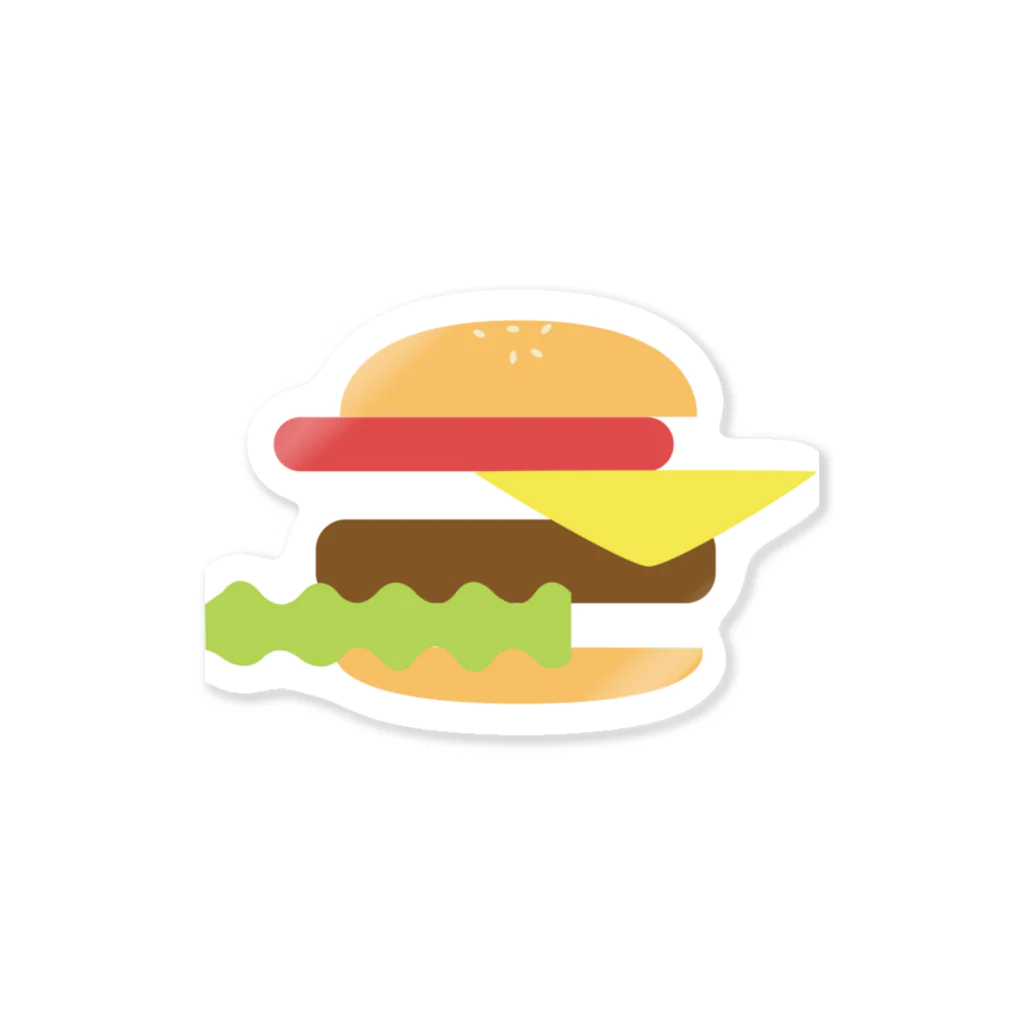 futoのハンバーガー 単品 Sticker